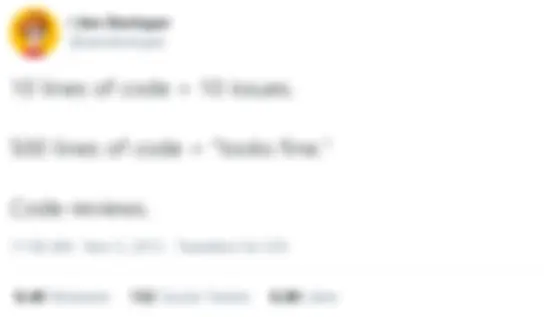 Reviewers usually don’t dive deep into code if the pull request size is so big.