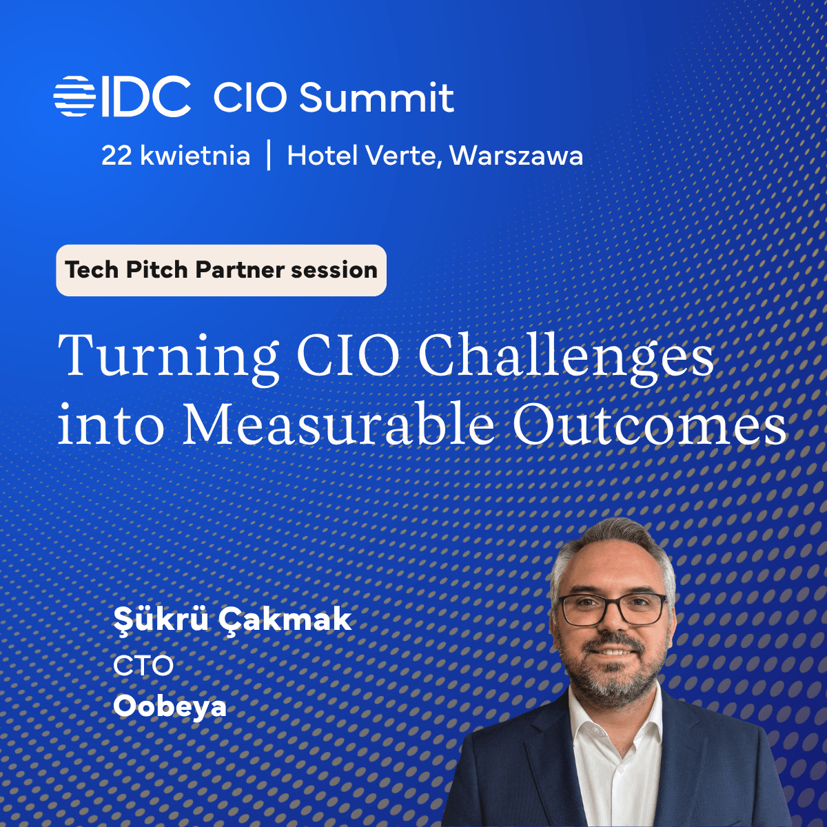IDC CIO Summit Poland presentation visual